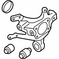 OEM 2010 Hyundai Elantra Carrier Assembly-Rear Axle, LH - 52710-2H000