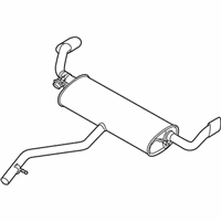 OEM 2012 BMW X6 Rear Exhaust Flap Muffler - 18-30-7-646-124