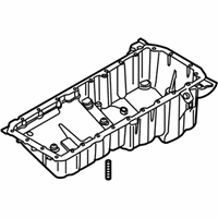 OEM 2009 BMW 335d Oil Pan - 11-13-7-801-363