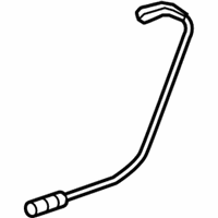 OEM 2009 BMW 750i Brake Pad Wear Sensor, Front Left - 34-35-6-775-850