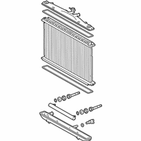 OEM 2012 Lexus RX350 Radiator Assembly, No.2 - 16041-31610