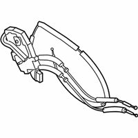 OEM 2014 Infiniti QX70 Lock & Remote Control Assembly-Rear Door, RH - 82500-1CA0A