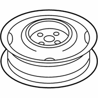 OEM 2001 Kia Rio Wheel-Disc, Steel - K9965194040