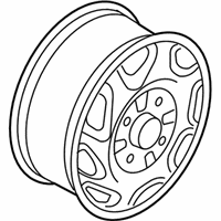 OEM 2001 Kia Rio Wheel-Disc 13X5J - K9965665030