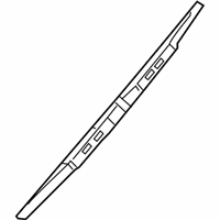 OEM 2004 Nissan Murano Blade Assembly-Back Window WIPER - B8890-Z350R