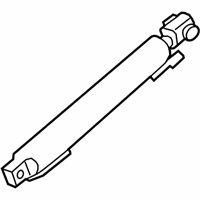 OEM 2017 BMW M6 Hydraulic Cylinder, Fin, Left - 54-34-7-299-827