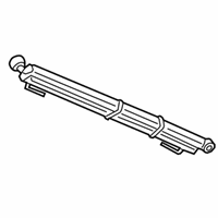 OEM 2017 BMW M6 Left Hydraulic Cylinder, Soft-Top Lid - 54-34-7-299-829
