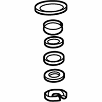 OEM Ford E-350 Club Wagon Cover Seal Kit - F4UZ-3E501-B