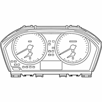 OEM 2020 BMW X1 INSTRUMENT CLUSTER - 62-10-5-A24-593