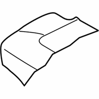 OEM 2022 Infiniti QX80 Pad - 3RD Seat Cushion, RH - 89311-1LK5A