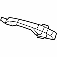OEM 2019 Dodge Durango Handle-Exterior Door - 1MW30LAUAE