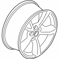 OEM Ford Mustang Wheel, Alloy - FR3Z-1007-F