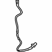 OEM 2007 BMW M6 Rear Abs Wheel Speed Sensor - 34-52-7-853-584