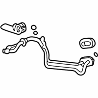 OEM 2003 Honda Accord Pipe Assembly, Air Conditioner - 80320-SDC-A01