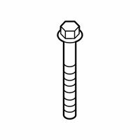 OEM 2011 BMW 535i Hexagon Screw With Flange - 31-10-6-760-222