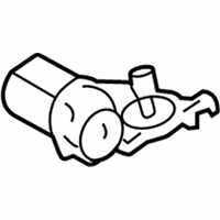 OEM 2004 Cadillac Escalade EXT Motor, Windshield Wiper - 88958144