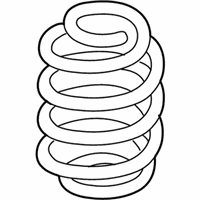 OEM 2009 BMW X6 Barrel Spring Rear - 33-53-6-783-006
