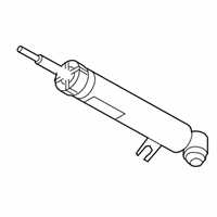 OEM 2009 BMW X6 Rear Left Shock Absorber - 33-52-6-783-017