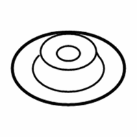 OEM 2009 BMW X6 Lower Spring Pad - 33-53-6-857-003
