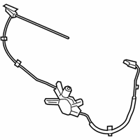 OEM 2017 Honda Ridgeline Motor & Cable Set - 73221-T6Z-A11