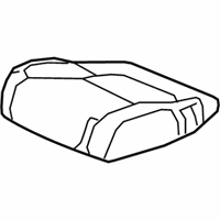 OEM 2018 Honda CR-V Pad, Right Front Seat Cushion - 81137-TLA-A01
