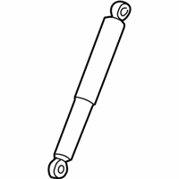 OEM 2004 GMC Sierra 3500 Rear Shock Absorber Assembly - 88983819