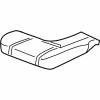 OEM Toyota Land Cruiser Seat Cushion Pad - 71501-60110
