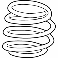 OEM BMW X3 FRONT COIL SPRING - 31-33-6-884-930