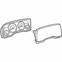 OEM Jeep Cluster-Instrument Panel - 5172720AC
