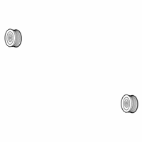 OEM 2020 Ford Police Interceptor Utility Pulley - JL3Z-10344-A