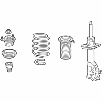 OEM 2008 Honda Civic Shock Absorber Assembly, Right Front - 51601-XVJ-000