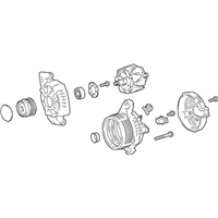 OEM 2021 Toyota Camry Alternator - 27060-0P410