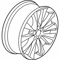 OEM 2011 Lincoln MKT Wheel, Alloy - BE9Z-1007-A