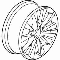 OEM 2011 Ford Flex Wheel, Alloy - BE9Z-1007-A