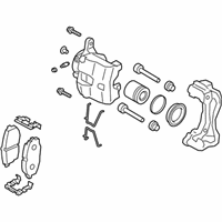 OEM 2021 Kia Forte Front Brake Assembly, Left - 58110M7000