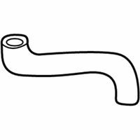 OEM Ford E-150 Club Wagon Upper Hose - XC2Z-8260-BB