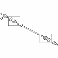 OEM 2021 Ford EcoSport Axle Assembly - CN1Z-4K138-C