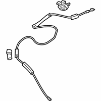 OEM 2018 Honda Accord Cable, Trunk Open (Emergency) - 74880-TVA-A11