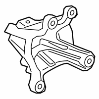 OEM 2017 BMW 740e xDrive Engine Mount Bracket Right - 22-11-6-870-760