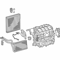 OEM 2021 Toyota Prius AC & Heater Assembly - 87050-12871