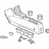 OEM 2021 Chevrolet Trax Center Console - 42723102