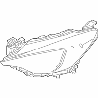 OEM Toyota Yaris Composite Headlamp - 81145-WB003