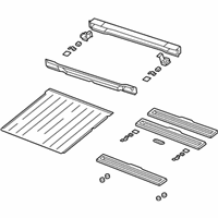 OEM 2002 Jeep Wrangler Pan-Floor - 55174811AC