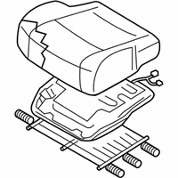 OEM 2005 Nissan Quest Cushion Assy-Rear Seat - 88300-5Z202