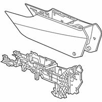 OEM 2020 Buick Regal TourX Center Console - 39034352