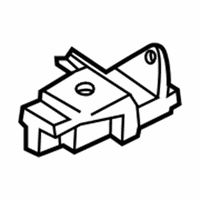 OEM 1999 BMW Z3 Right Lower Hood Lock - 51-23-8-122-270