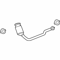 OEM 2010 Saturn Vue Converter & Pipe - 96817443