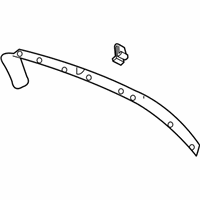 OEM 2006 GMC Envoy Molding Asm-Lift Gate Window Garnish *Cashmere E - 15115134