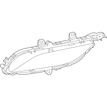 OEM 2021 Toyota Venza Lens & Housing - 81531-48011