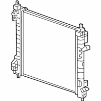 OEM 2022 Chevrolet Spark Radiator - 42349017